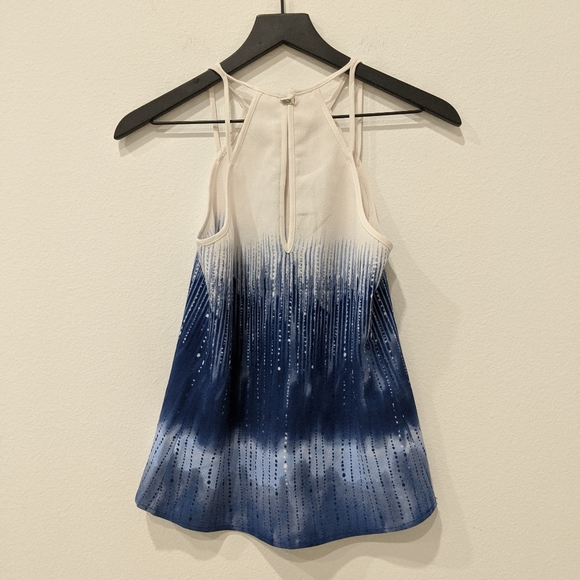 Like New H&M Halter Abstract Print Top Sz 2 - Picture 5 of 6